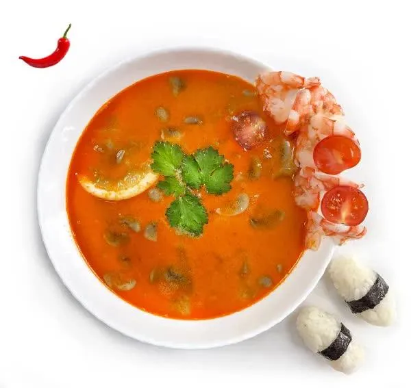 Том Ям с Креветкой
