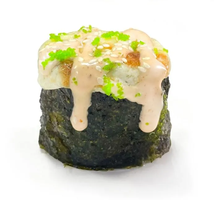 Гункан запеченный с крабом