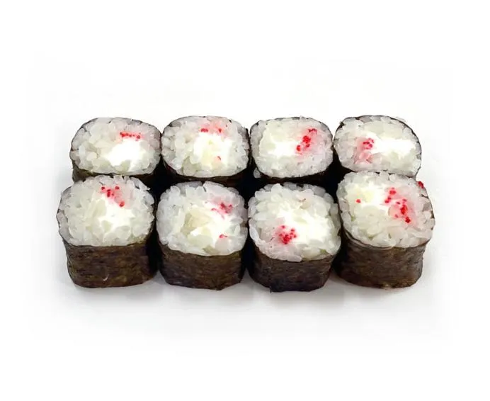 Маки с сыром и икрой