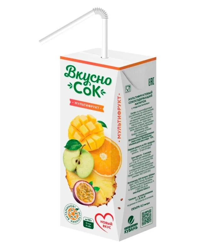 ВкусноСок Мультифрукт Комбо