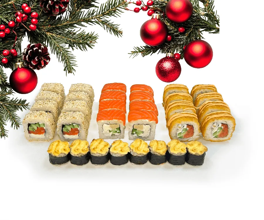 Новогодний Кинг Лосось 